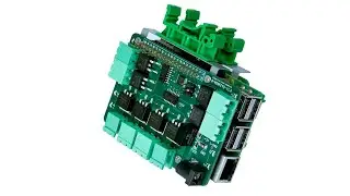 8-MOSFET: A stackable, DIN-rail mountable, solid-state power driver for