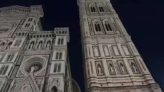 Florence  Duomo Catedrale Italy by night