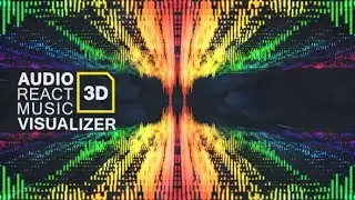 Audio React Music Visualizer 3D | After Effects Template