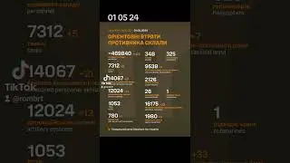 Сводка ВСУ 01 05 24