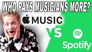 How much I made on SPOTIFY vs APPLE MUSIC