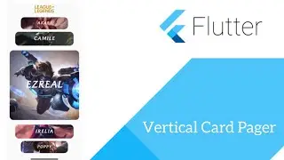 Vertical Card Pager in Flutter | Flutter Tutorials | Flutter by Google | 