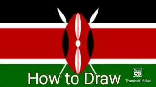 How to Draw: Kenya🇰🇪(Sad News)