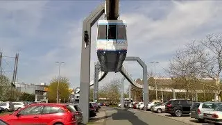 Dortmund University Germany H-Bahn POV at 3x TU  [4K,60fps]