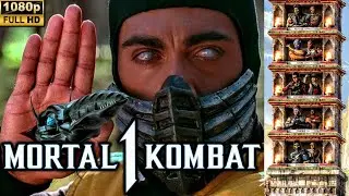 MK1 *1995 SCORPION* KLASSIC TOWER GAMEPLAY!! (GORO AS KAMEO) 1080p 60 FPS (MORTAL KOMBAT 1) MK12