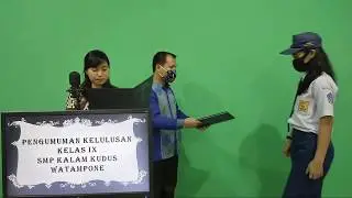 PENGUMUMAN KELULUSAN KELAS IX SMP KALAM KUDUS WATAMPONE II JUMAT, 05 JUNI 2020
