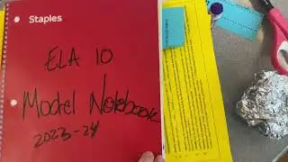 Notebook rubric page how to