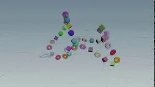 Houdini - Copies along curve (scene file)