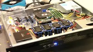 Custom Server Build in X-Case RM 100SQ