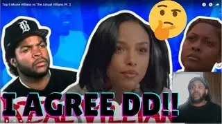 Top 5 Movie Villains Vs Actual Villains Pt 2 REACTION!!!