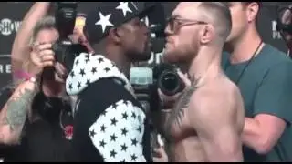 Mayweather vs McGregor New York Face Off MayMac World Tour