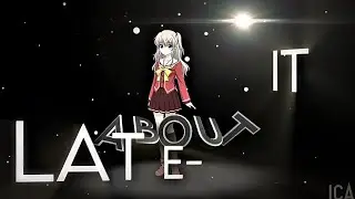 AMV Typography Night Changes - Alight Motion