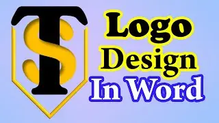 Logo design in Microsoft word || Tutorial 2023