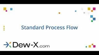 Standard Process Flow in Dew-X workflow system