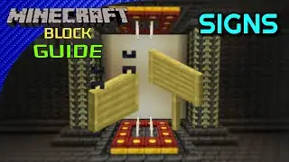 How to Craft and Use Signs in Minecraft