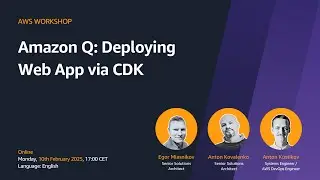 Amazon Q: Deploying Web App via CDK