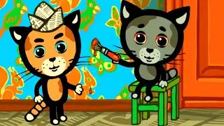 Три котёнка 🐾— Стать художником — Серия 3 (Сезон 5)— Развивающие песенки и мультики