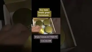 Homemade Scented Candles #youtubeshorts #scentedcandles #amazon