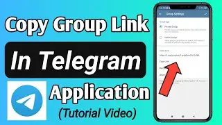 How to get Telegram Group Link | How to copy Telegram Group Link to share with friends & Youtube