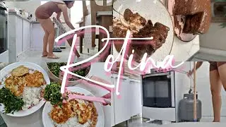 VLOG- ROTINA DA TARDE - ALMOÇO ATRASADO - BANHO NOS BEBES- BOLO DE CHOCOLATE