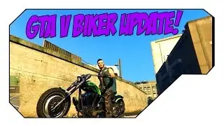 Grand Theft Auto V PC BIKER UPDATE! HOW TO MELEE ON MOTORCYLE!