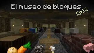 Construí un Museo y una Granja en Minecraft 0.8.0