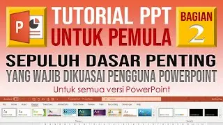 Cara Membuat PPT untuk Pemula | Dasar-Dasar Cara Edit PPT