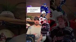 Quinn Hughes, Jack Hughes & Luke Hughes #guesstheathlete
