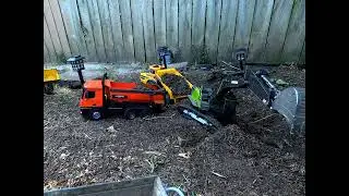 RC Construction Machines #dirtwork #rcconstruction #rcexcavating #rcexcavator #rcdumptruck #tonka