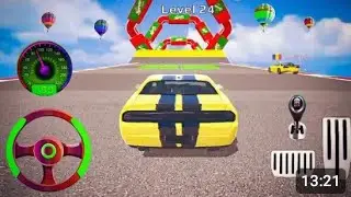 Ramp Super Car Racing 3D Gameplay _ Android || Ramp Car Stunts Racing Video Super Car Simulator Game
