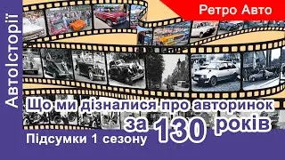 Які факти з історії авторинку вдалося встановити Історичному Автоклубу? Підсумки 1 сезону