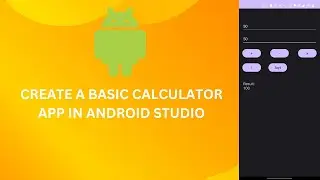 Basic calculator in android studio || How to create simple calculator app in android studio?
