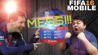 FIFA 16 MOBILE IOS / ANDROID I GOT MESSI!!!!