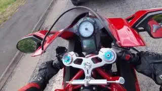 Ducati 999S - Little trundle to test GoPro. Have since changed the position of it!