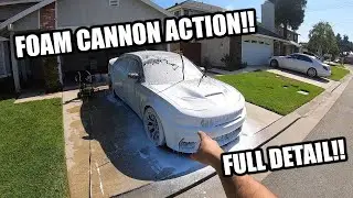 DIY: DETAILING my 2020 CHARGER HELLCAT WIDEBODY!!