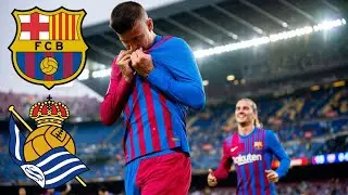 Barcelona vs Real Sociedad [4-2], La Liga 2021/22 - MATCH REVIEW