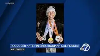 Ironman Kate makes the news