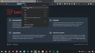 Setup asas Laravel
