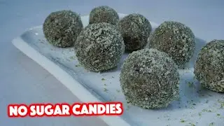 Homemade No Sugar Candies With Pumpkin Seeds | 2 Ingredients Dessert Recipe
