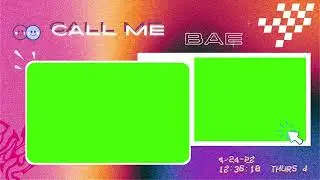 Y2K BACKGROUND | GREENSCREEN | Y2K TEMPLATES