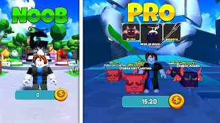 Noob a Pro en Anime Fruit Simulator Roblox