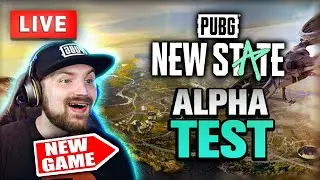 PUBG NEW STATE ALPHA TEST LIVE!