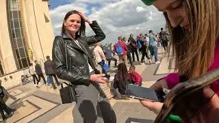 FOTOGRAFANDO PESSOAS ALEATÓRIAS EM PARIS - FRANÇA