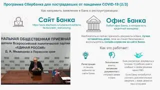 Вебинар «Реструктуризация кредитов в условиях коронавируса»