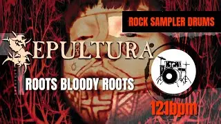 Sepultura - Roots Bloody Roots (DRUM TRACK) 🥁