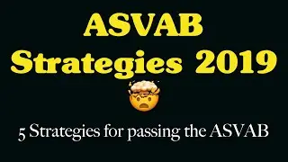 How to pass the ASVAB in 2019. ASVAB STUDY GUIDE.