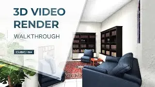 3D Video Render Walkthrough Example.