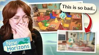 Fixing my UGLIEST ACNH Happy Home Paradise build