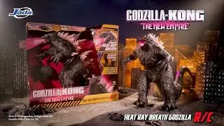 Godzilla X Kong The New Empire Jada Toys Godzilla R/C Action Figure Commercial