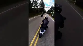 Tenemos que ir concentrados en la carretera, cualquier descuido nos puede costar mucho 😧